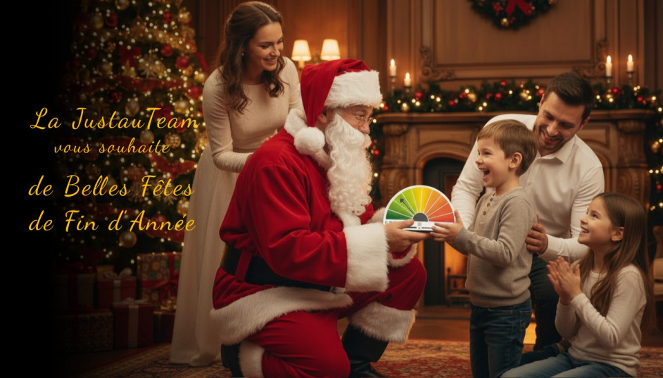 La Justau Team vous souhaite de belles fêtes.