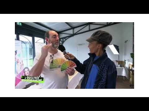 Le duo Justaumetre® et Emmanuel en interview avec l'équipe de chez LM TV Sarthe.