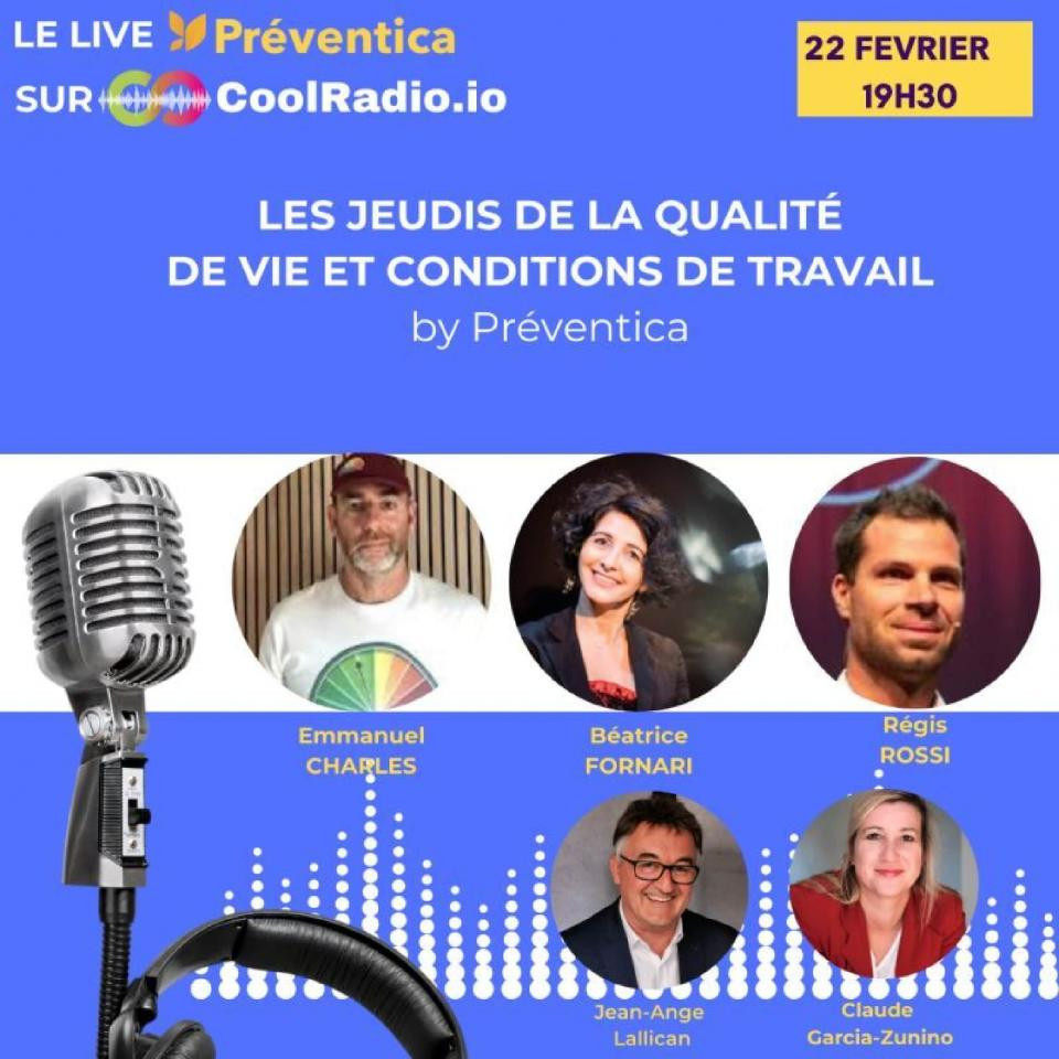 Voici l'intégralité de l'émission de radio sur la bienveillance et la QVCT.